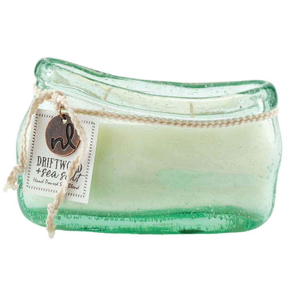 Windward - Driftwood and Sea Salt - 14 oz Bubble Boat - PoshaBella