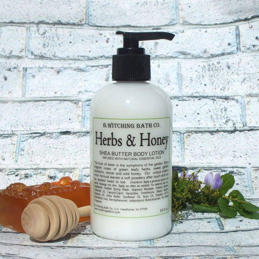 8oz. Herbs & Honey Shea Butter Body Lotion - PoshaBella