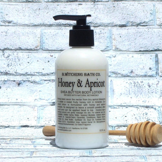 8oz. Honey & Apricot Shea Butter Body Lotion - PoshaBella