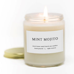Mint Mojito Modern Soy Candle