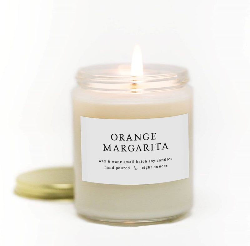 Orange Margarita Modern Soy Candle