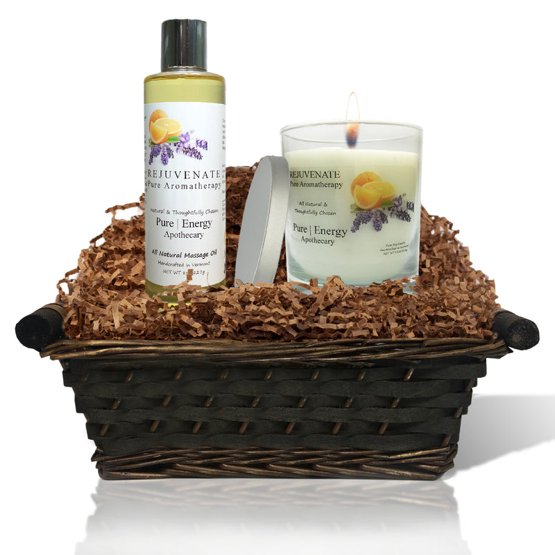Relaxing Ritual Gift Basket Pure Aromatherapy