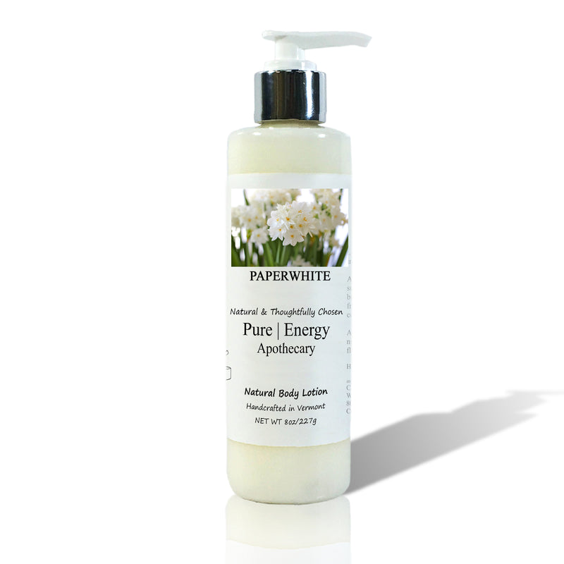 Natural Hand and Body Lotion 8 Oz Paperwhite