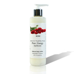 Natural Hand and Body Lotion 8 Oz Rose