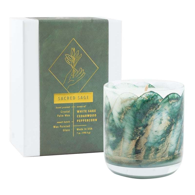 Meditation Scented Candles 8oz - Sacred Sage