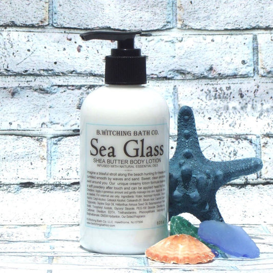 8oz. Sea Glass Shea Butter Body Lotion - PoshaBella