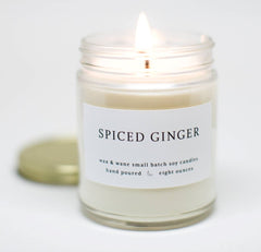 Spiced Ginger Modern Candle