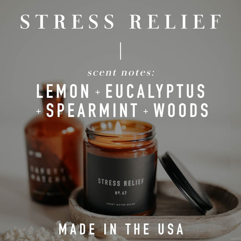 Stress Relief Soy Candle