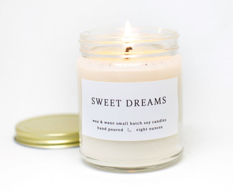 Sweet Dreams Lavender Modern Soy Candle