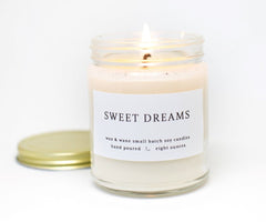 Sweet Dreams Lavender Modern Soy Candle