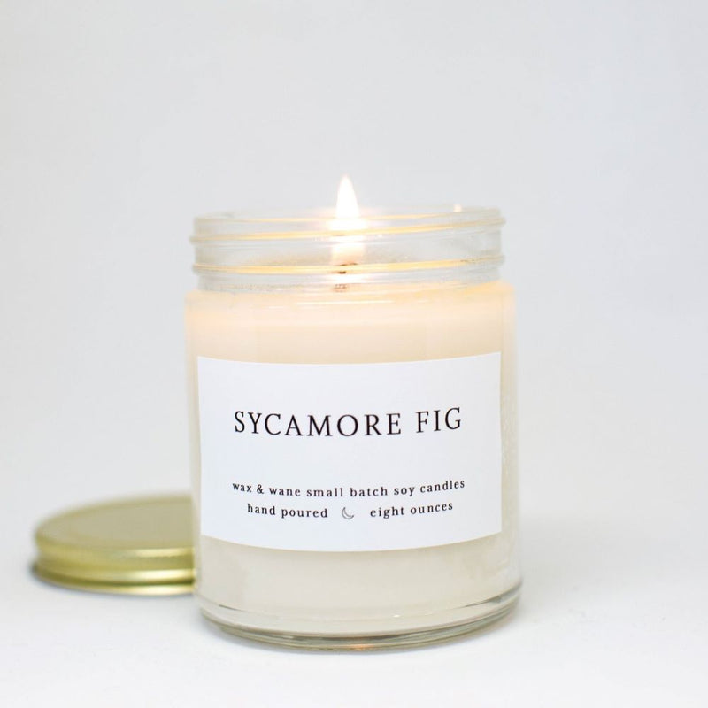 Sycamore Fig Modern Soy Candle
