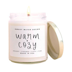 Warm and Cozy Soy Candle