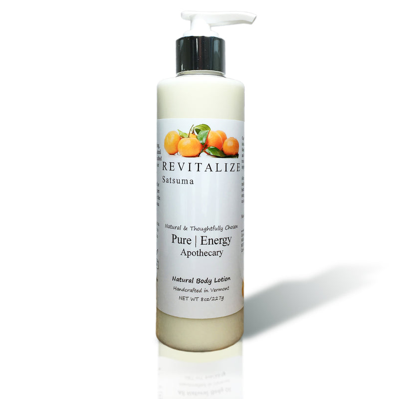 Natural Hand and Body Lotion 8 Oz Satsuma