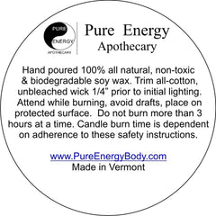 Soy Candle Pure Aromatherapy